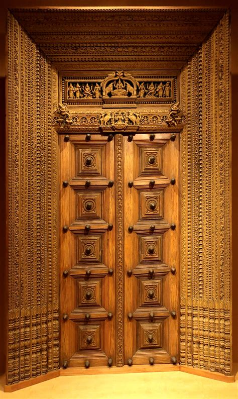 Wooden Carving Main Doors Native Home Garden Design