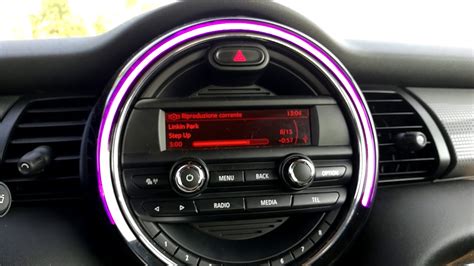 Test Audio Mini Cooper D F56 2014 Cockpit And Color Led Ring Nice Audio Performance Youtube