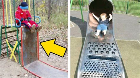 15 Most Dangerous Playgrounds What Were They Thinking Youtube