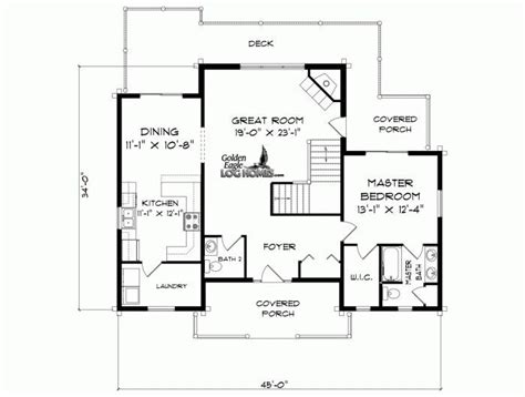 Golden Eagle Log Timber Homes Floor Plan Details Home Plans