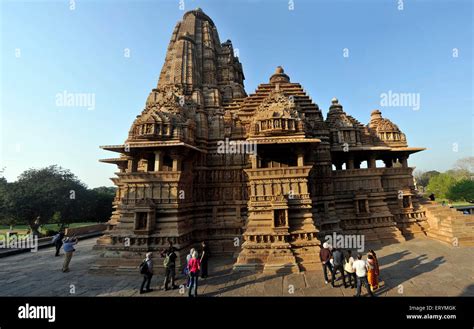 Lakshman Temple Madhya Pradesh Khajuraho India Asia Stock Photo Alamy