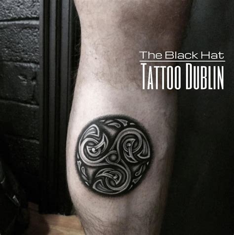 Celtic Tattoo Triskel Circle Irish Ink By Irish Inkers Irish Clover