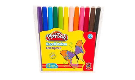 Play Doh 12 Felt Tip Pens Just Click
