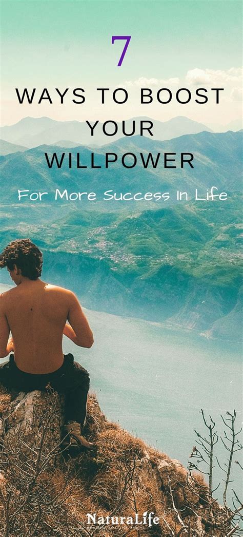 7 Simple Ways To Boost Your Willpower Willpower Self Confidence Tips