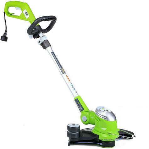 We suggest keeping additional batteries available when performing lengthy work. Corded 15" Electric Trimmer Edger Weed Eater Grass