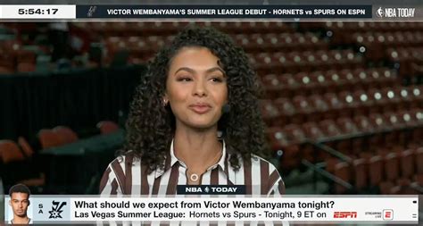 Malika Andrews called 'fine' by NBA Today viewers as host stuns in