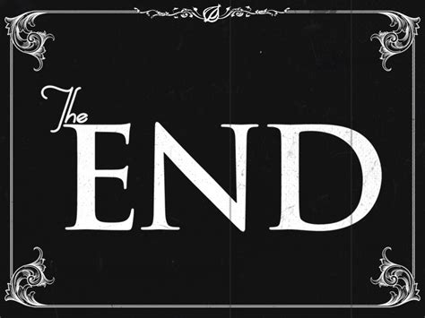 The End GIF Animated Picture