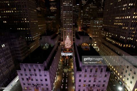 The Rockefeller Center Christmas Tree Is Lit On November 30 In New