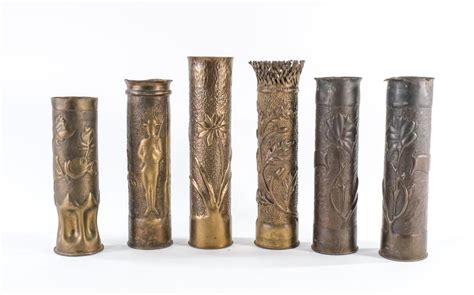 Wwi Trench Art Made By Soldiers From Spent Shells Rwwi