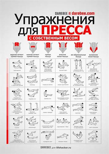 Как накачать пресс упражнение для пресса убрать живот и бока