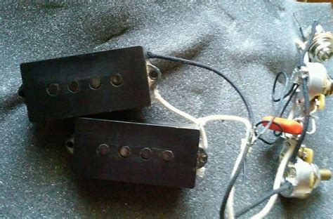 However, it does not imply connection between the cables. 1978 Fender Precision Bass Pickup with Wiring Kit Vintage ...