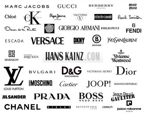 Fashion Labels Logos Style Jeans