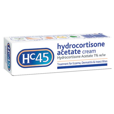 Hc45 Hydrocortisone Cream 15g Pprx