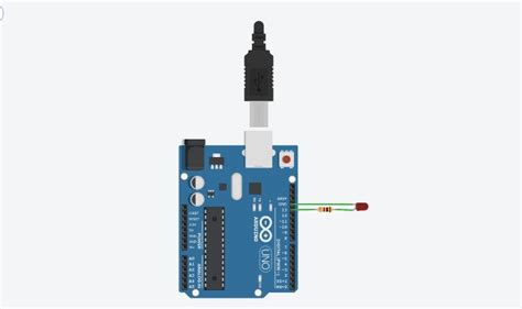 Blinking An Led With Arduino Tinkercad