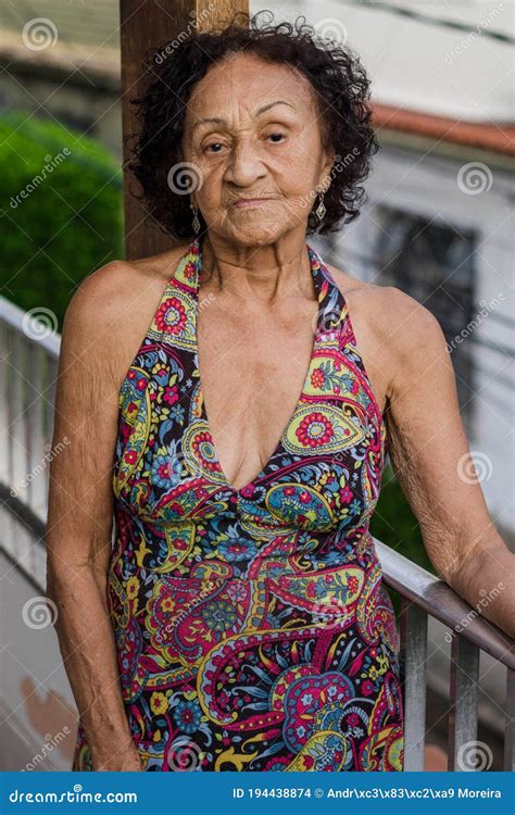 Portrait Mature Brazilian Woman Stock Photo Image Of Janeiro Adult
