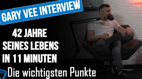 Die zusammenfassung des forschungsstands … … gibt der leserschaft einen überblick über den aktuellen stand der forschung. GaryVee: 42 Jahre seines Lebens in 11 Minuten - Gary ...