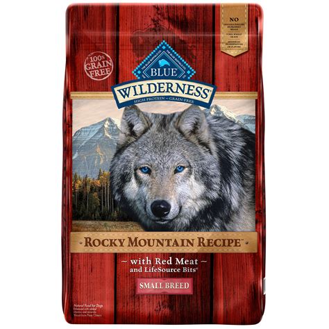 Blue buffalo dog food is formulated with natural ingredients and a combination of active nutrients and antioxidants which have been incorporated in a patented secret formula known as lifesource ® bits. Blue Buffalo Blue Wilderness Rocky Mountain Recipe Small ...