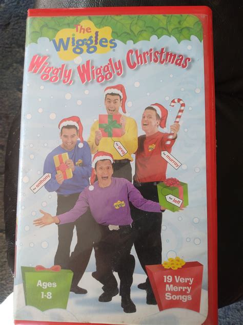 The Wiggles Wiggly Wiggly Christmas Vhs Etsy México