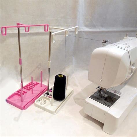 Embroidery Thread 3 Spool Holder Stand Rack Sewing