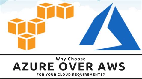 Why Choose Azure Over Aws For Your Cloud Requirements