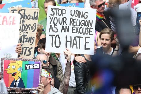 Thousands Of Gay Marriage Supporters Rally In Sydney Daily Mail Online