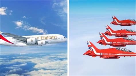 Emirates Announces A380 Flypast With Red Arrows Over Dubai Skyline