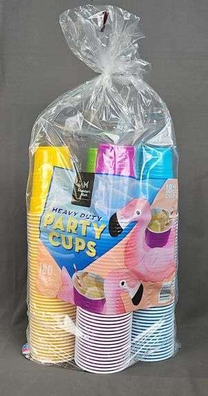 New 180 Count Members Mark Heavy Duty 18 Ounce Party Cups Rocky