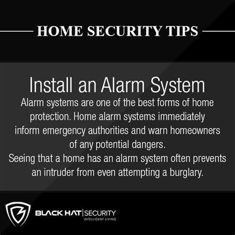 Home Security Tips Alarm Systems Are One Of The Best Forms Of