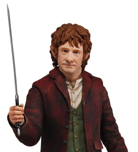 Neca 14 Scale Bilbo Baggins Hobbit Action Figure Cropped Mint