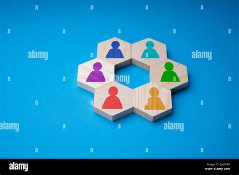 Workplace Inclusion And Diversity. Equal Persons Employees Stock Photo