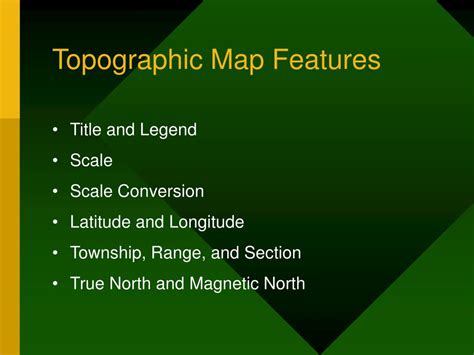 Ppt Topographic Maps Powerpoint Presentation Free Download Id4127311