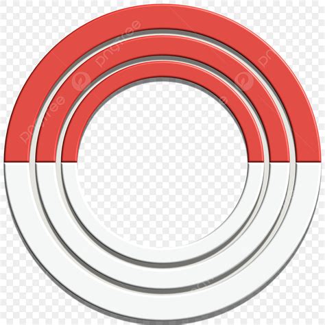 Gambar Twibbon Bingkai Lingkaran Merah Putih Cocok Untuk Acara Nasional