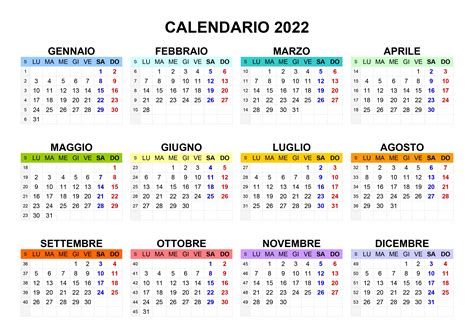 Calendario 2022 Da Stampare Icalendario It Aria Art Gambaran