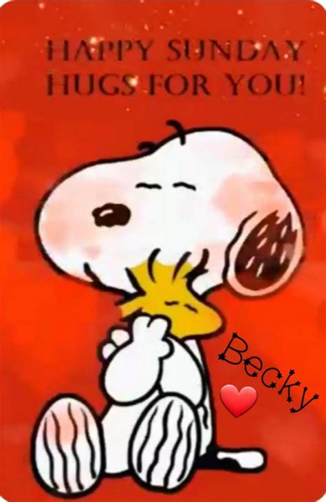 Pin By Becky Gill On Snoopy And The Peanuts Gang Happy Sunday