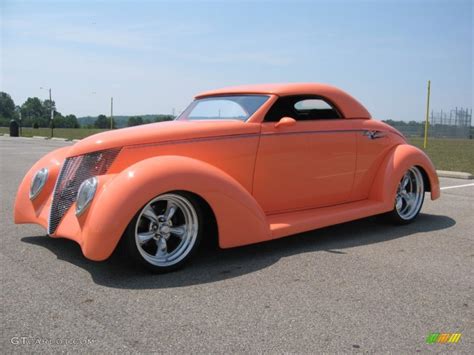 Ppg Pale Orange 1937 Ford Convertible Custom Roadster Exterior Photo
