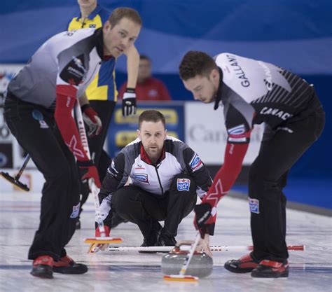 Undefeated Team Gushue Golden At World Mens Curling Championship