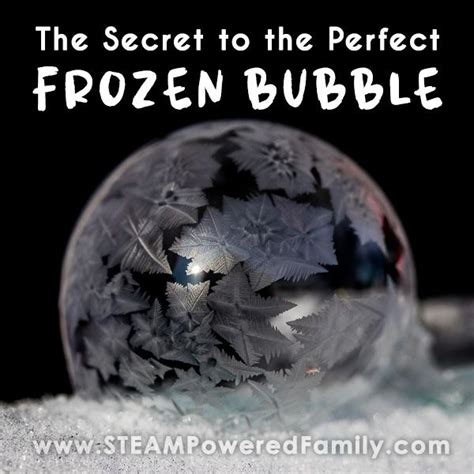 Learn The Secret To Creating The Perfect Frozen Bubble Here We Explore