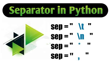 Use Of Sep In Python Separators In Python Learn Python For Free