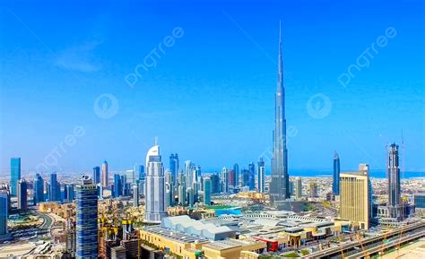 Bustling Dubai Scenery Background Bustling Dubai Scenery Background