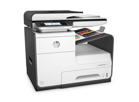 In bezug auf die druckgeschwindigkeit bietet der drucker 40 ppm für normale und auflösungen von 1200 x 1200 dpi für schwarzweiß, 2400 x 1200. HP PageWide Pro 477dw-MFP - HP Store Deutschland