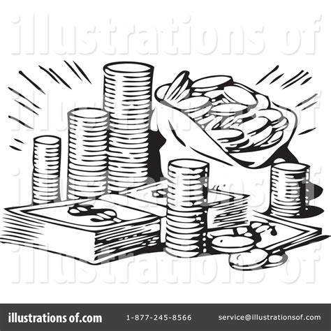 10 Money Clipart Black And White Background Alade