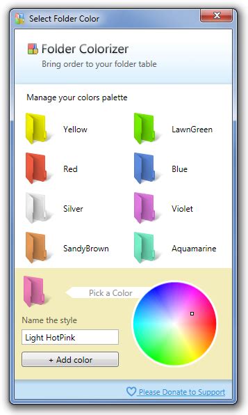 Folder Colorizer Change Icon Color Of Any Folder In Windows