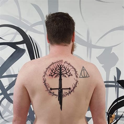Lord Of The Rings Piece Melbourne Australia Lord Of The Rings Tattoo Lotr Tattoo Tattoos