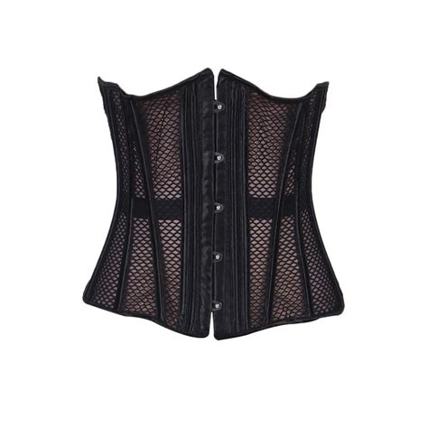 Aj Popular Waist Corset For Women New Style Hollow Out Steel Boned