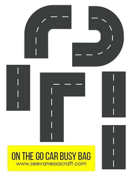 Printable Roads For Toy Cars