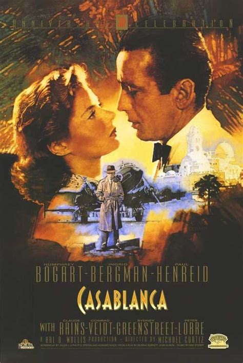 Casablanca Classic Movie Posters Cinema Posters Movie Posters Vintage Classic Movies Vintage