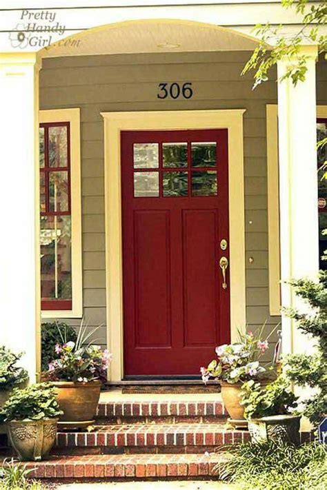 Exterior House Colors House Colors Red Front Door