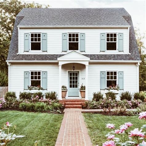 Window shutters exterior white shutters farmhouse shutters rustic shutters repurposed shutters diy shutters exterior siding exterior color schemes design exterior. So pretty! (With images) | Exterior house colors