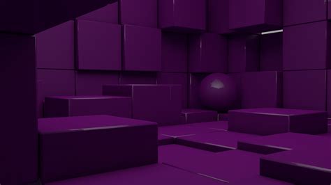 3d Purple Cubes Hd Abstract Wallpapers Hd Wallpapers