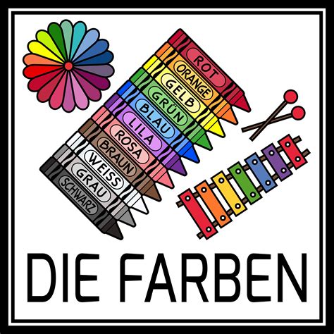 German Colors Printables High Resolution By Language Party House